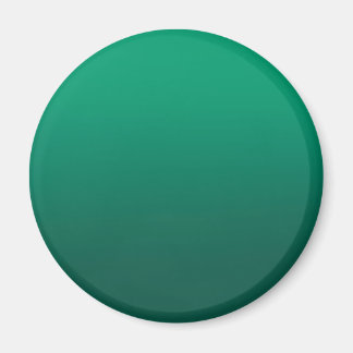 Green Ombre Painting Magnet