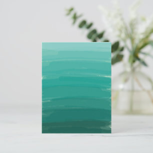Green Ombre Postcard