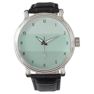 Green Ombre Striped Watch