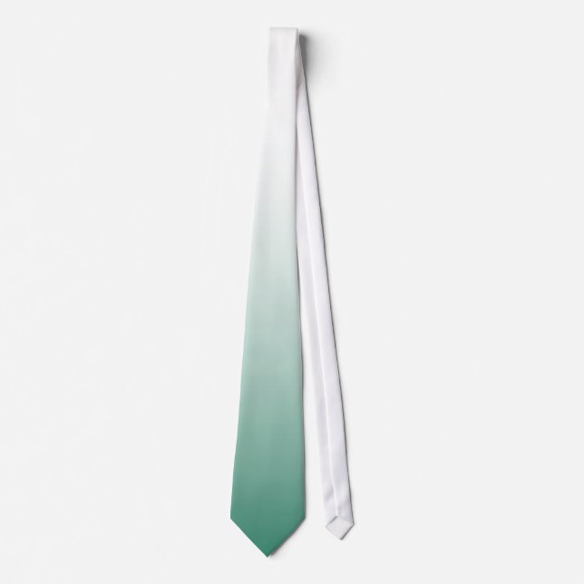 Green ombre  tie (Front)