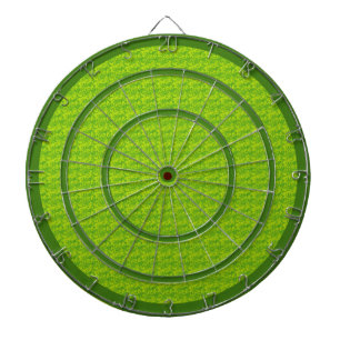Green on Green Custom Dart Board