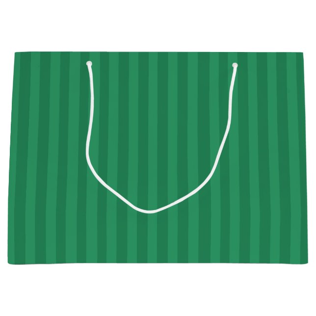 Green on Green Large Gift Bag (Front)