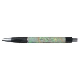 Green Opal   Modern Glam Promotional Pen