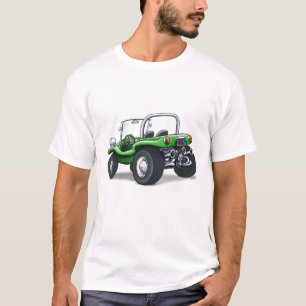 green open topped beach buggy T-Shirt
