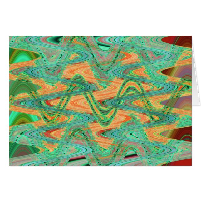 green orange waves (Front Horizontal)
