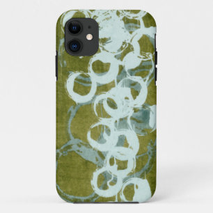 Green Orbs I iPhone 11 Case