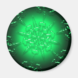 Green Ornament Magnet