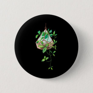 Green Outfit - Environmental Protection - Eco Leav 6 Cm Round Badge