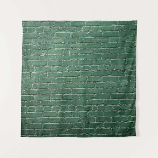 Green painted wall tapestry (Front)