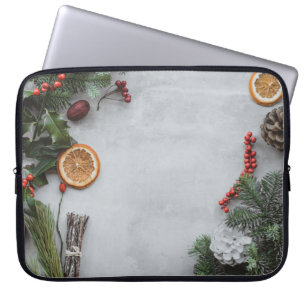 GREEN PALM LEAF LAPTOP SLEEVE