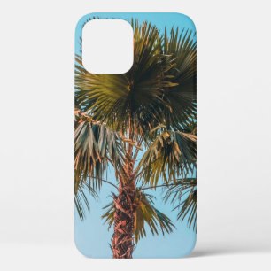 Green palm tree iPhone 12 case