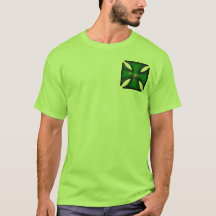 Green Palmetto Tree Iron Cross