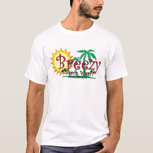 Green palms logo single T-Shirt (Front)