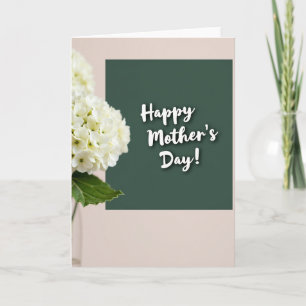 Green Panel Mothers Day Card