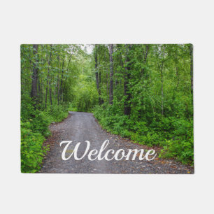 Green Paradise Welcome Doormat