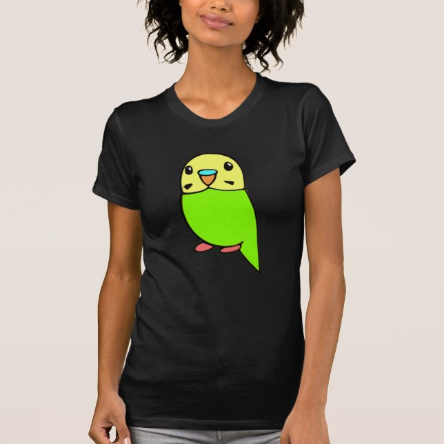 Green Parakeet T shirt (Front)