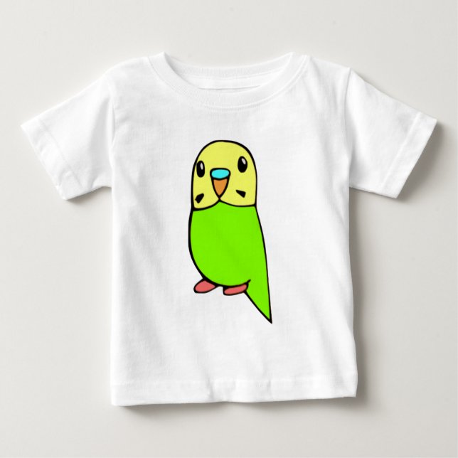Green Parakeet T shirt (Front)