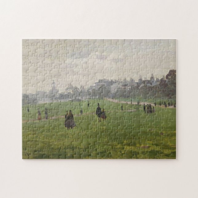 Green Park in London Monet Fine Art Jigsaw Puzzle (Horizontal)