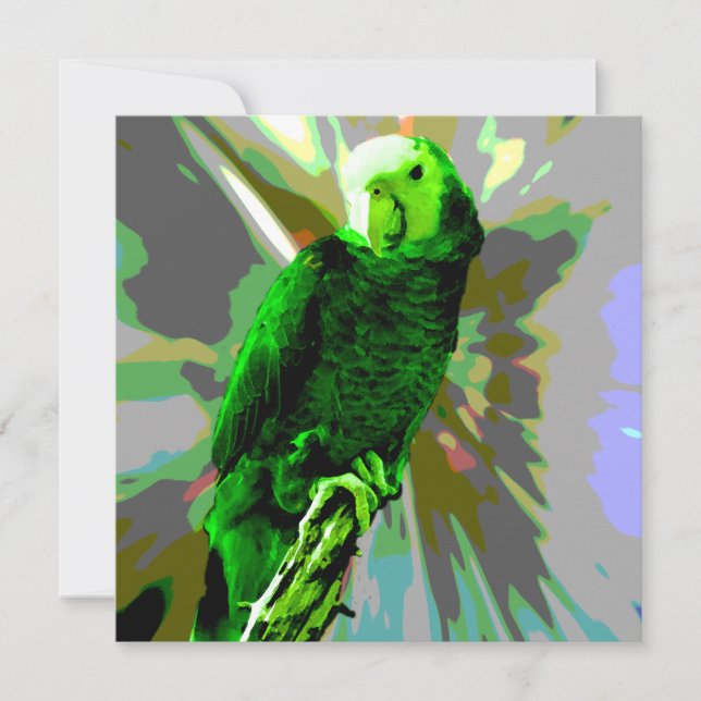 Green Parrot 6537  (Front)