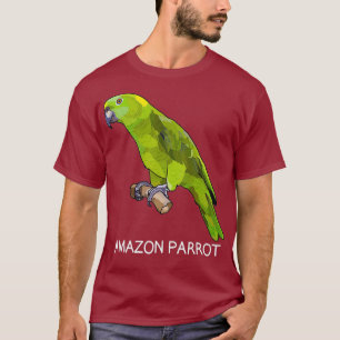 Green Parrot Bird Lover T-Shirt
