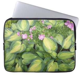 Green Passion Flower Botanical Laptop Sleeve Tro