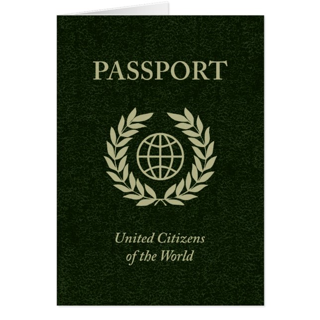 green passport (Front)