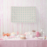 Green Pastel Floral Tiles