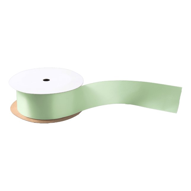 Green Pastel  Satin Ribbon (Spool)