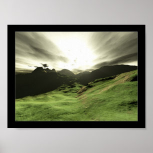 Green Path Poster