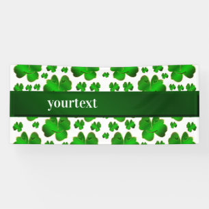 green, patrick, clover, holiday, shamrock, saint, banner