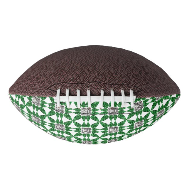 Green Pattern Football (Front)