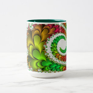 Green Pattern Mug