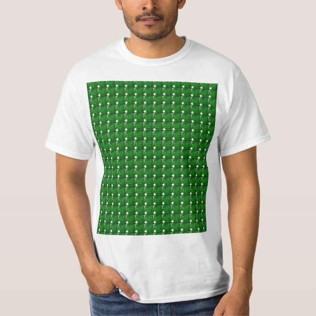 Green Pattern T-Shirt (Front)