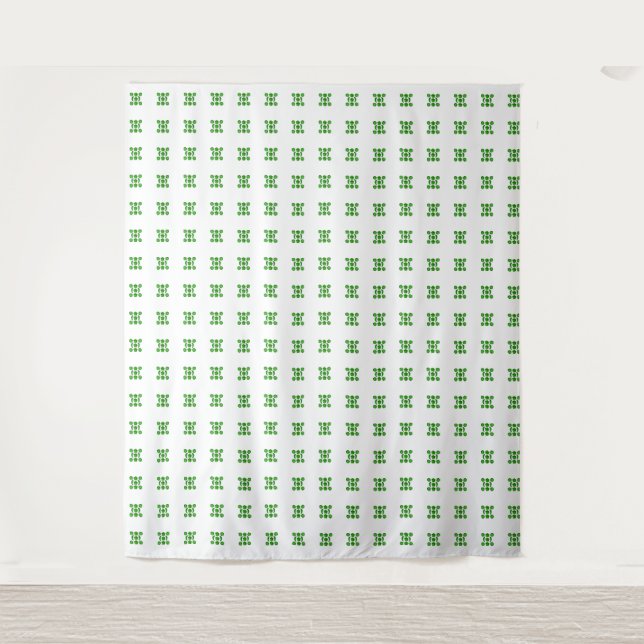 Green Pattern Tapestry (Front)