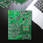Green PCB Circuit Board Design for IT Pros Jigsaw Puzzle<br><div class="desc">The Ultimate Aesthetic for Tech Visionaries Redefine your professional space with this high-definition graphic featuring a detailed Printed Circuit Assembly (PCBA). Captured in vibrant, deep green tones with crisp silver and white conductive traces, this design showcases the intricate architecture of modern electronics—including integrated circuits, resistors, and capacitors—in stunning clarity. The...</div>