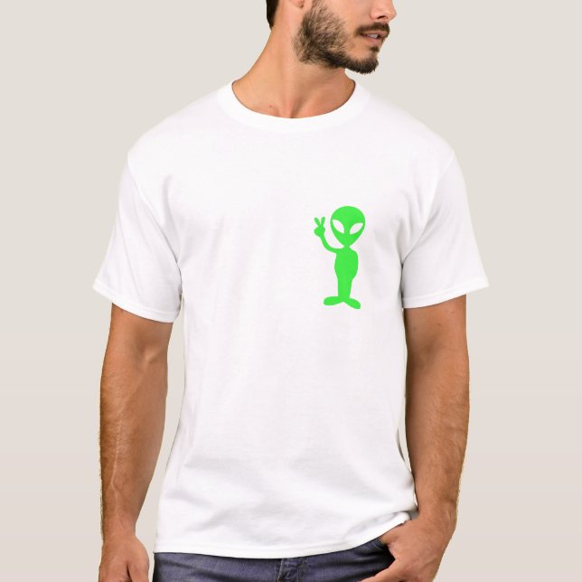 green peace alien T-Shirt (Front)