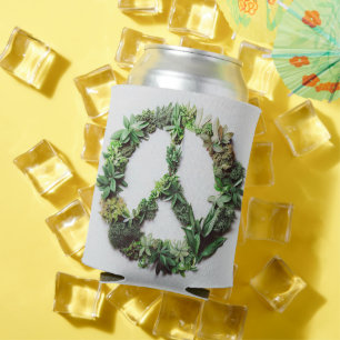Green Peace Can Cooler