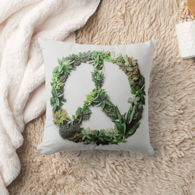 Green Peace Cushion (Blanket)