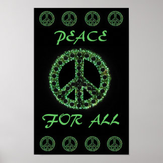 green peace for all poster