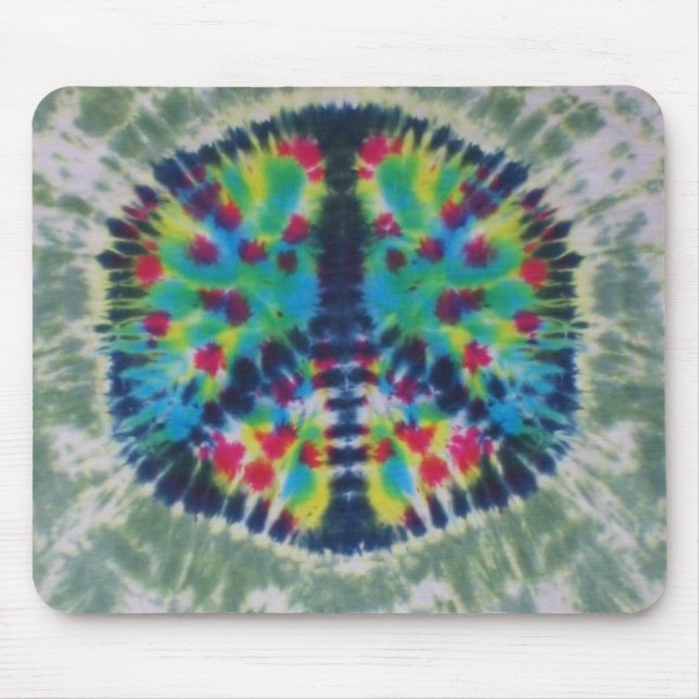 Green Peace Mouse Pad (Front)