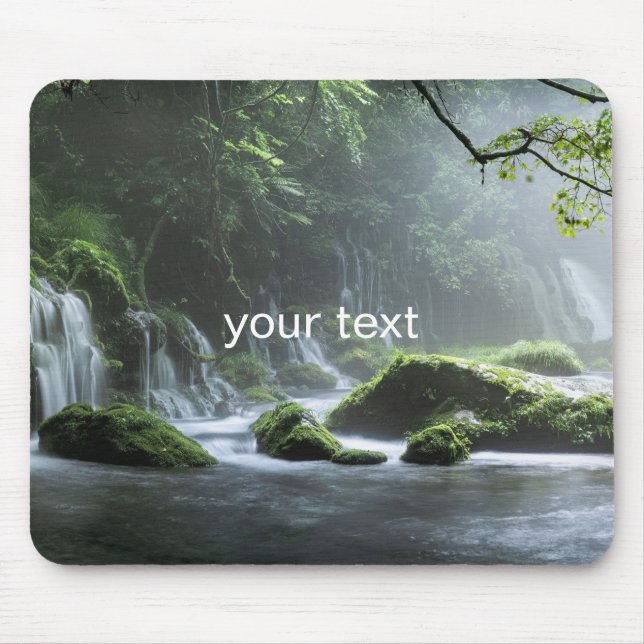 Green Peace Mouse Pad (Front)