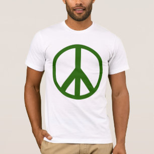 Green Peace Sign T-Shirt