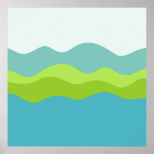 Green Peninsula Poster