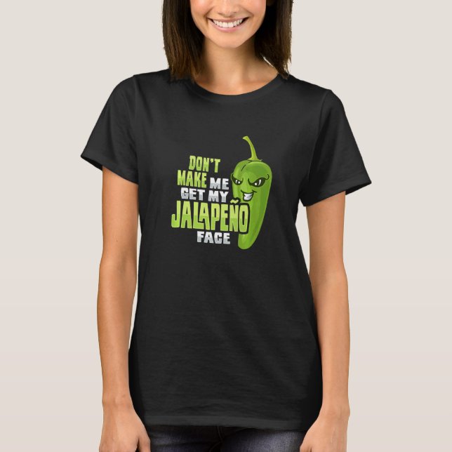 green pepper Design for a Chilli   1 T-Shirt (Front)