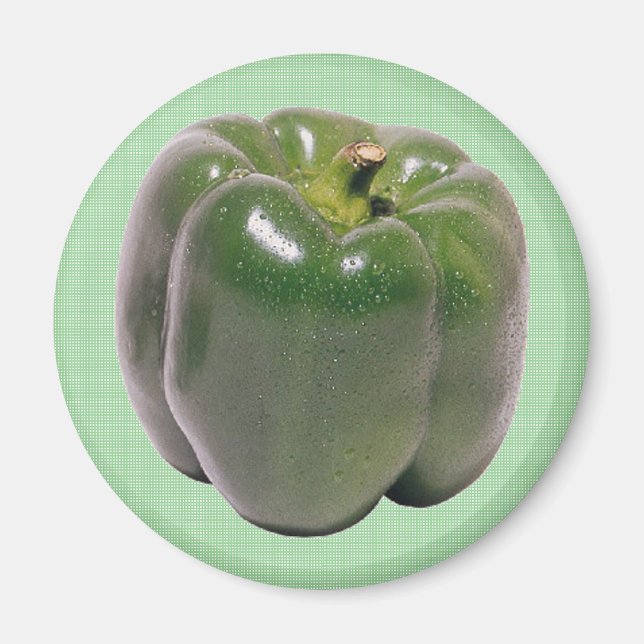 Green Pepper Magnet (Front)