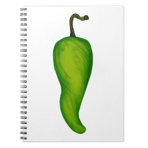 Green Pepper Notebook