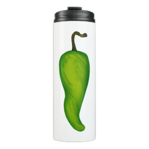 Green Pepper Thermal Tumbler