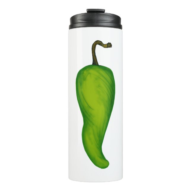 Green Pepper Thermal Tumbler (Front)