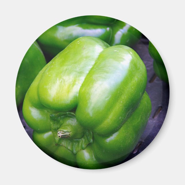 Green Peppers Magnet (Front)