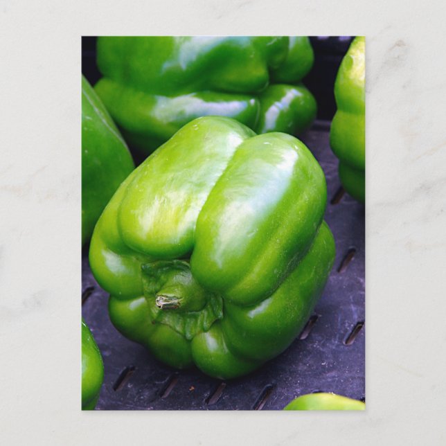 Green Peppers Postcard (Front)
